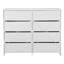 Commode 8 tiroirs avec grands tiroirs en tissu-1296253695