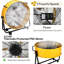 24 In. Industrial 3-speed Tilt Drum Fan