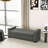 Stylish And Durable Faux Leather Ottoman-998319452