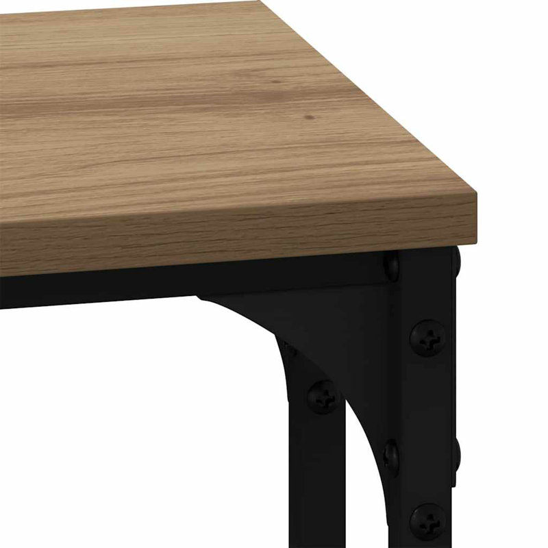 Coffee Table with Storage, Oak
