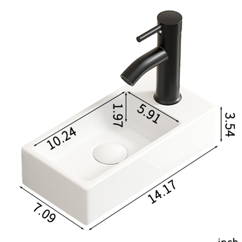 Lavabo suspendu Modern