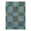 Checkered Area Rug in Blue