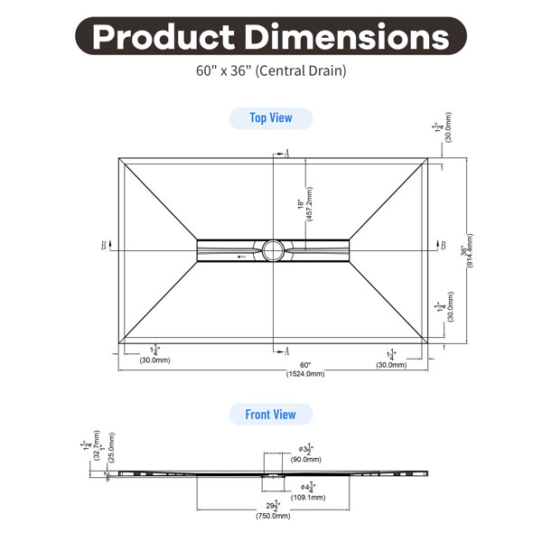 Dimensions du produit