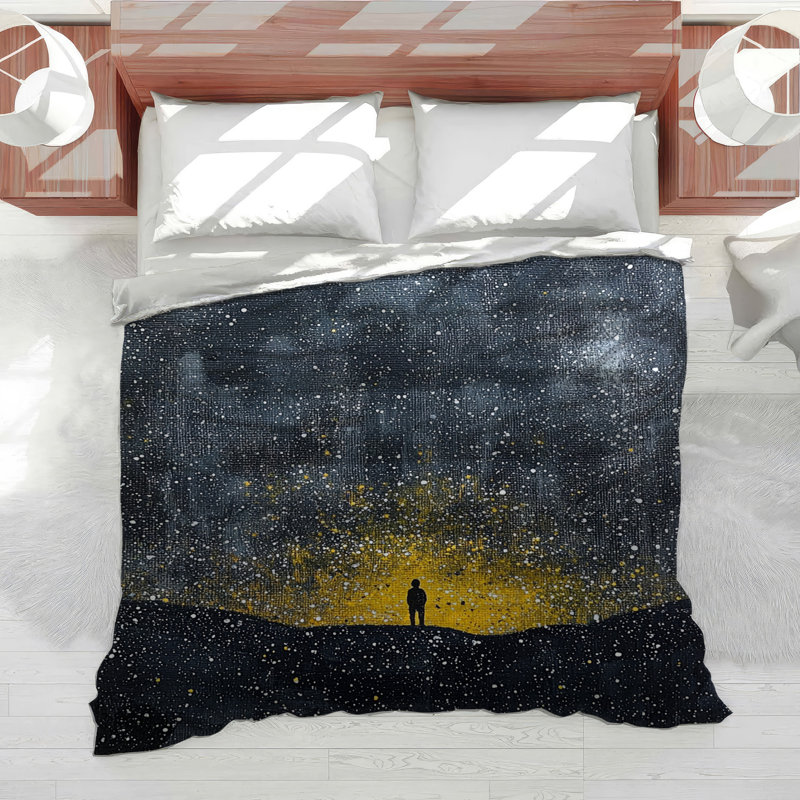Édredon Silhouette Bedding, Édredon simple