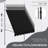 6.5' X 4' Manual Retractable Awning, Non-Screw Patio Awning, UV Resistant For Window Or Door, Black-125181393-125181394