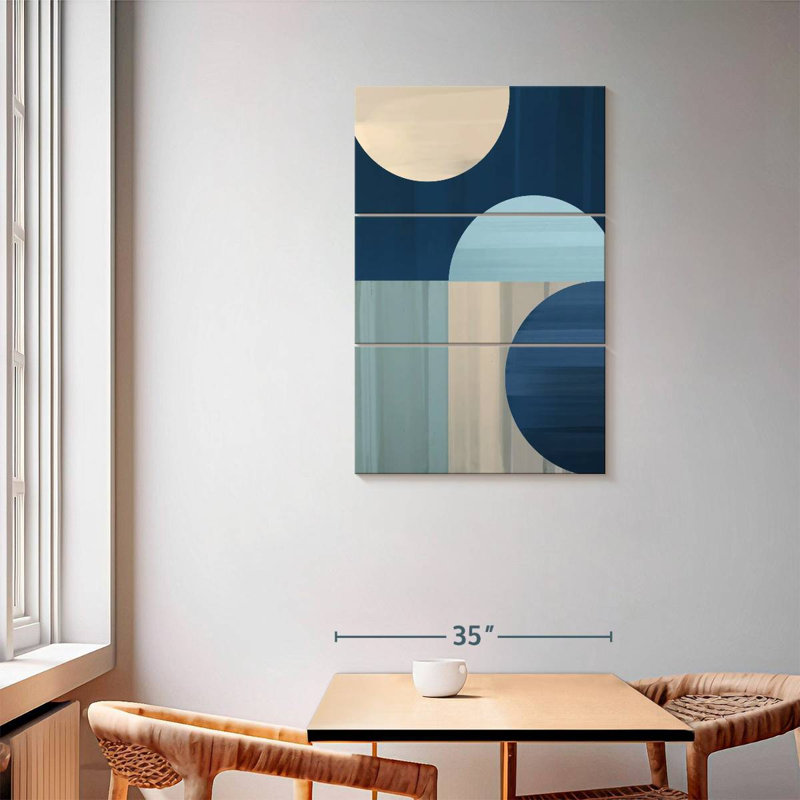 Avery Blue II, 57" H x 36" W
