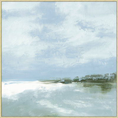 Memories Range - peinture sur toile à cadre flottant