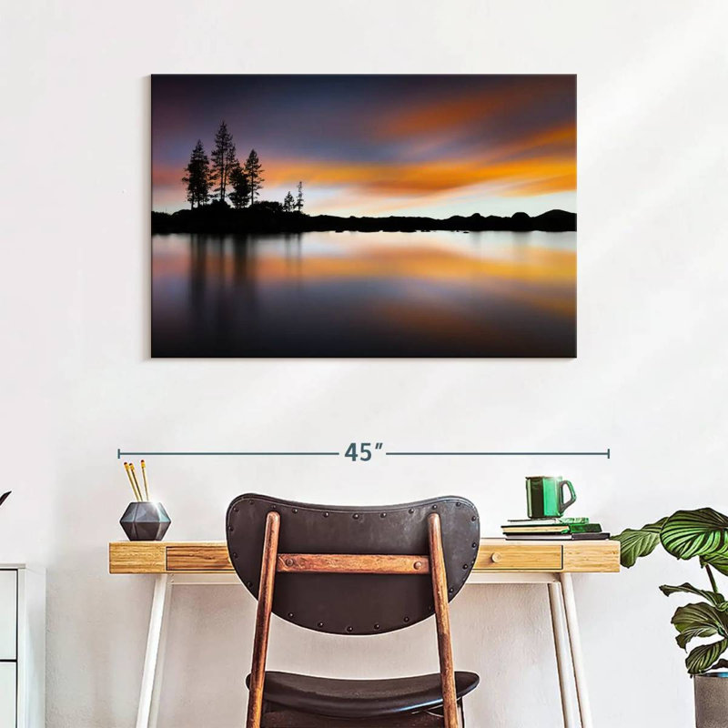 Alvord Smooth Waters, lac Tahoe, H 26 po x l 39 po