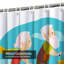 Rideau de douche Old Couple-421449227