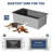 32 x 19 Inch Undermount Kitchen Sink, Single Bowl Workstation with Cutting Board Dish/Drying Rack (Not Included Faucet)-124391409