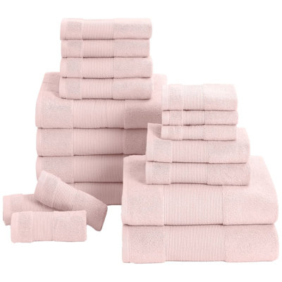  18 Piece 100% Cotton Towel Set