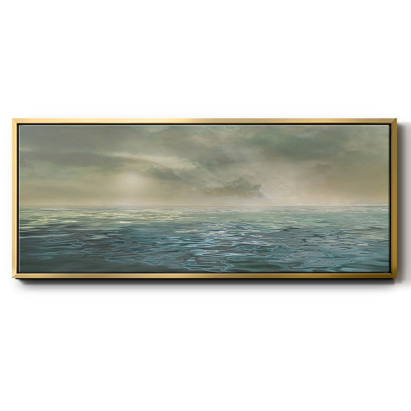 «Foggy Morning» - toile encadrée, H 8 po x l 20 po