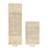 Makaylynn Premium 100% Cotton 2155 GSM 2-Piece Bath Rug Set, OEKO-TEX® Certified, Non-Slip Spray Latex Backing, Plush Tufted, Super Absorbent, Machine Washable Bathroom Rugs, Sand-122439393-122439395