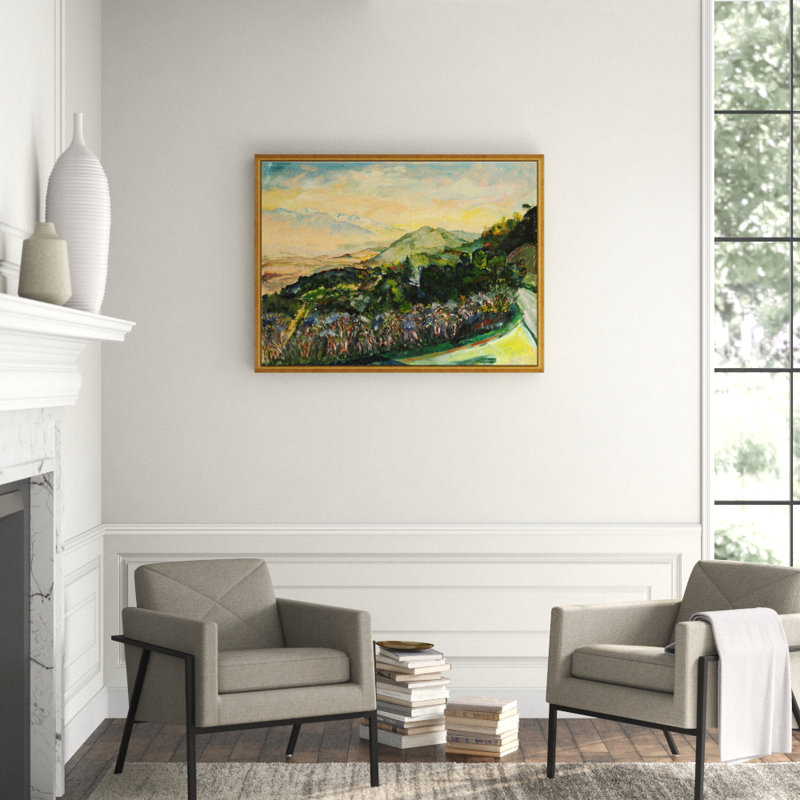 Provence 1968 Giclee On Canvas