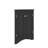 Triangular Corner Cabinet With Adjustable Shelves And Chic Doors-1413908228