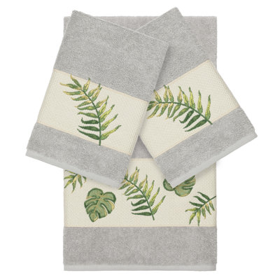 Zoe 3 Piece Turkish Cotton Towel Set