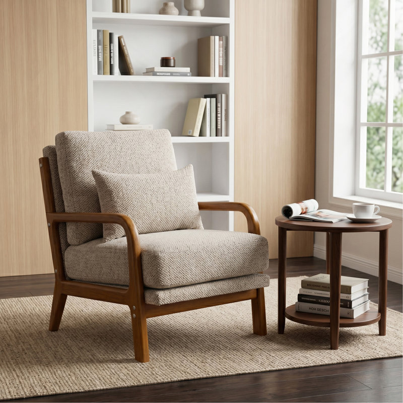 Chaise longue en bois, Camel
