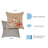 Frontporch Beachcomber Indoor/Outdoor Sand Square Throw Cushion Cover
