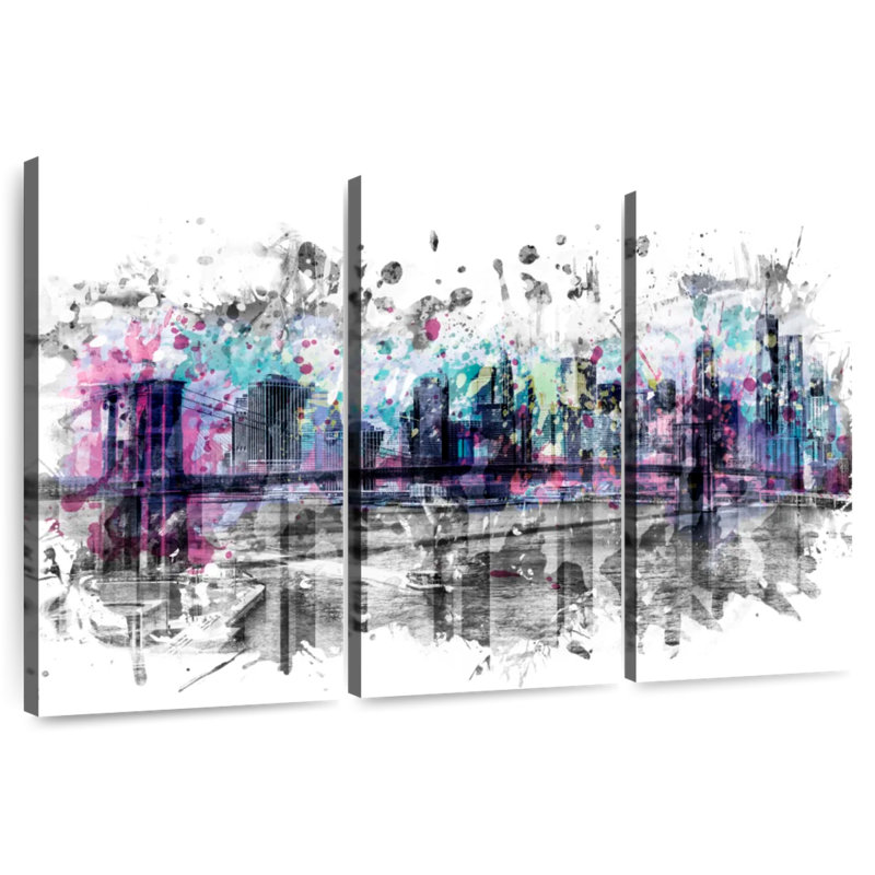 Lilie Modern NYC, 48" H x 74" W
