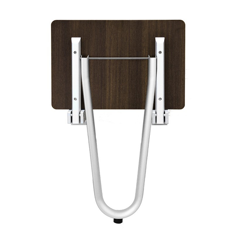 Chassidy Metal Shower Bench, 48.5cm H x 50cm W x 39cm D, Dark Brown