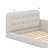 Queen Size Upholstered Platform Bed With Reading Lights-1185110378