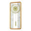 Horloge moderne classique QXC246BLH, brun