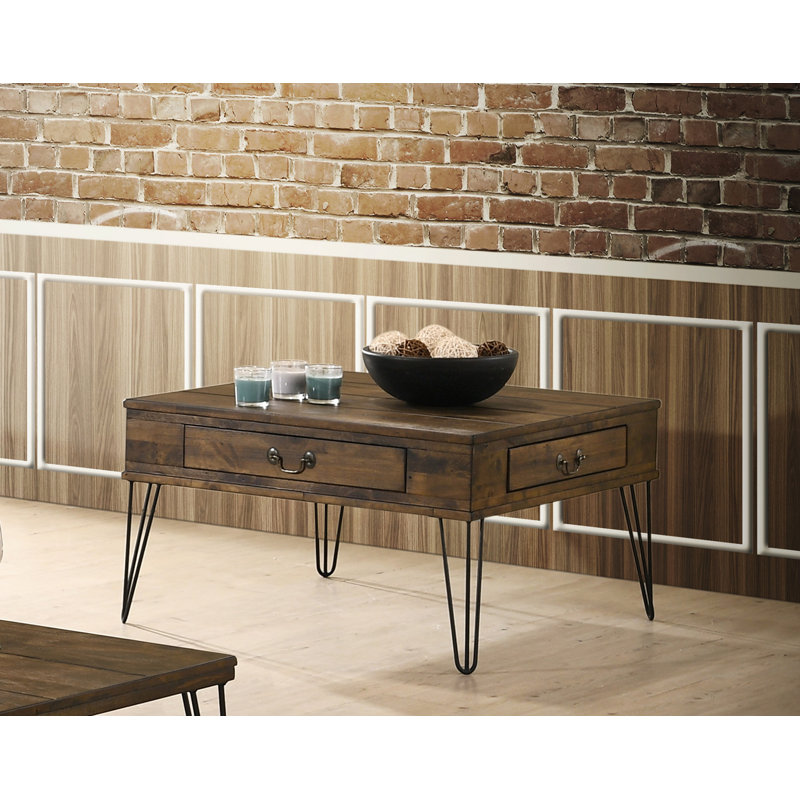 Table basse avec rangement Maymie