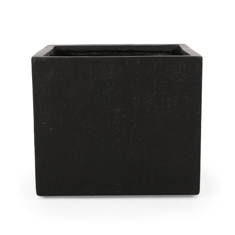 ELLA MGO L 22 Planter Box, Black