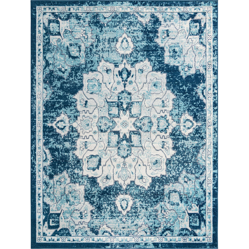 Mirveta Oriental Indoor Rug, Rectangle 9' x 12'