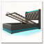 Storage Upholstered Bed with USB Type-C charging, 360 surround LED function, Buttons/Apps/Remote Control-778518374-778518373