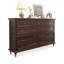 Armoire d'appoint en bois manufacturé brun massif-141559152