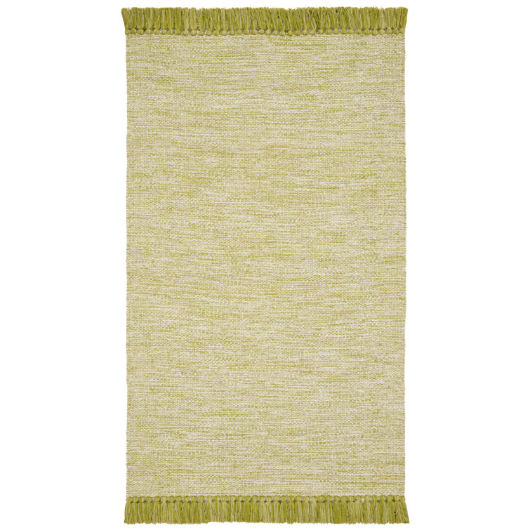 Milia Hand Woven Cotton Solid Color Rug