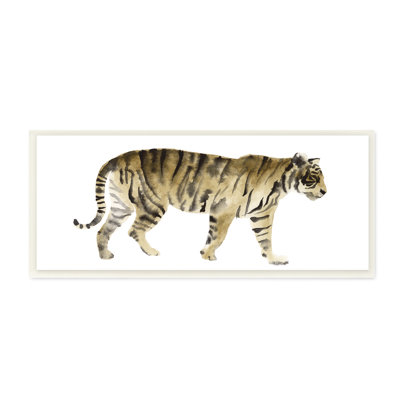 «Tiger Prowl», grand chat - reproduction d'art