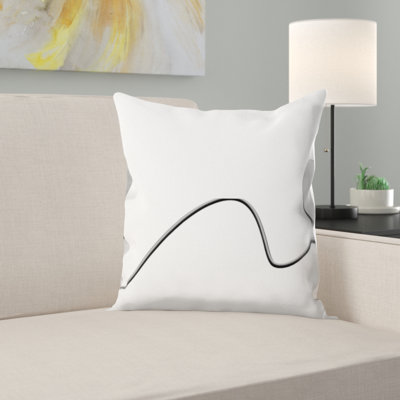 Microsuede Throw Pillow