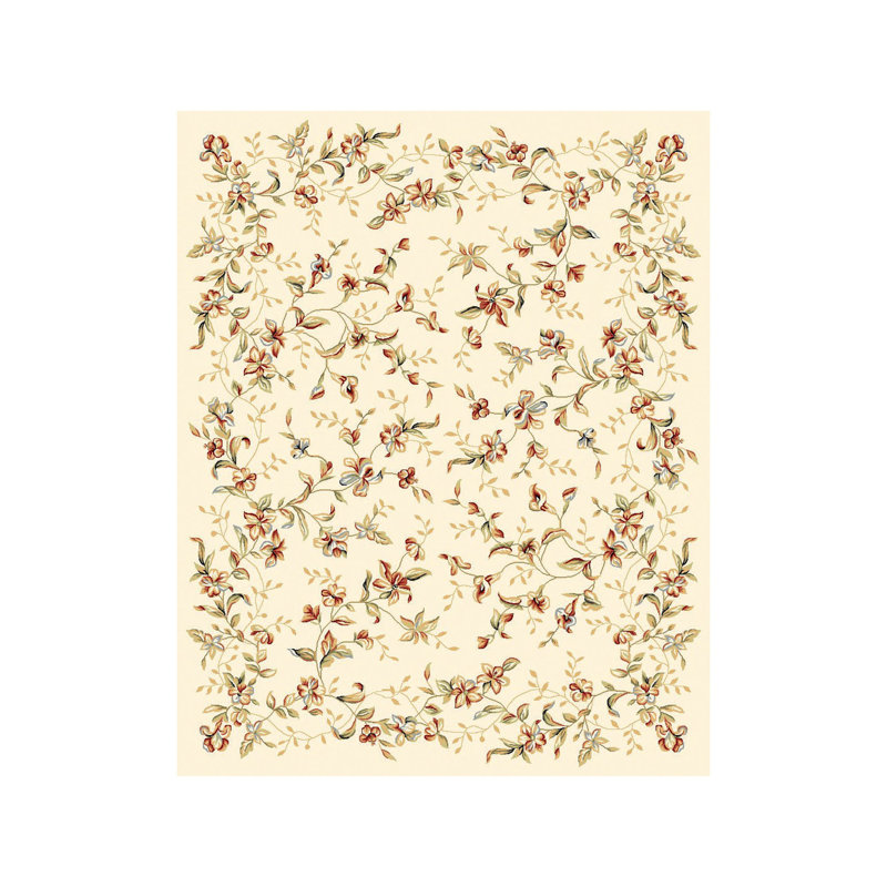 Carolane Performance Floral Rug, Rectangle 8' x 11'