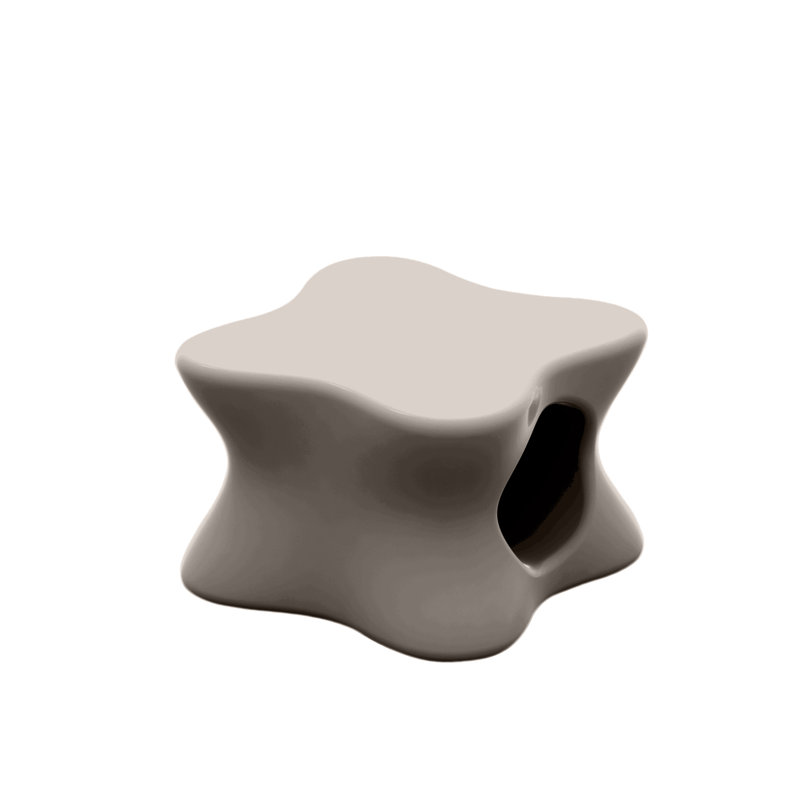 Pal Plastic/Resin Coffee Table, Taupe