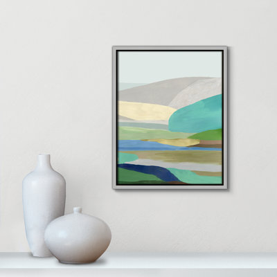 Free Land - Toile avec cadre flottant