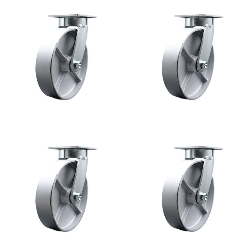 Kingpinless Semi Steel Caster