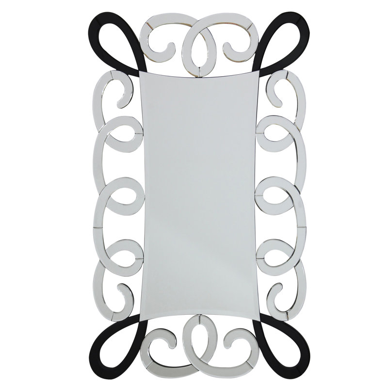 Giles Glass Flat Wall Mirror