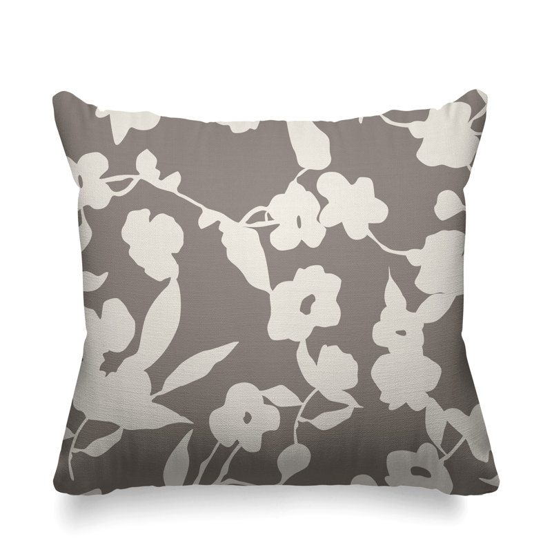 Housse et insert de coussin extérieur d'extérieur, H 17 po x l 17 po, Beige