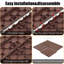Carreaux de terrasse en plastique emboîtables-123495308