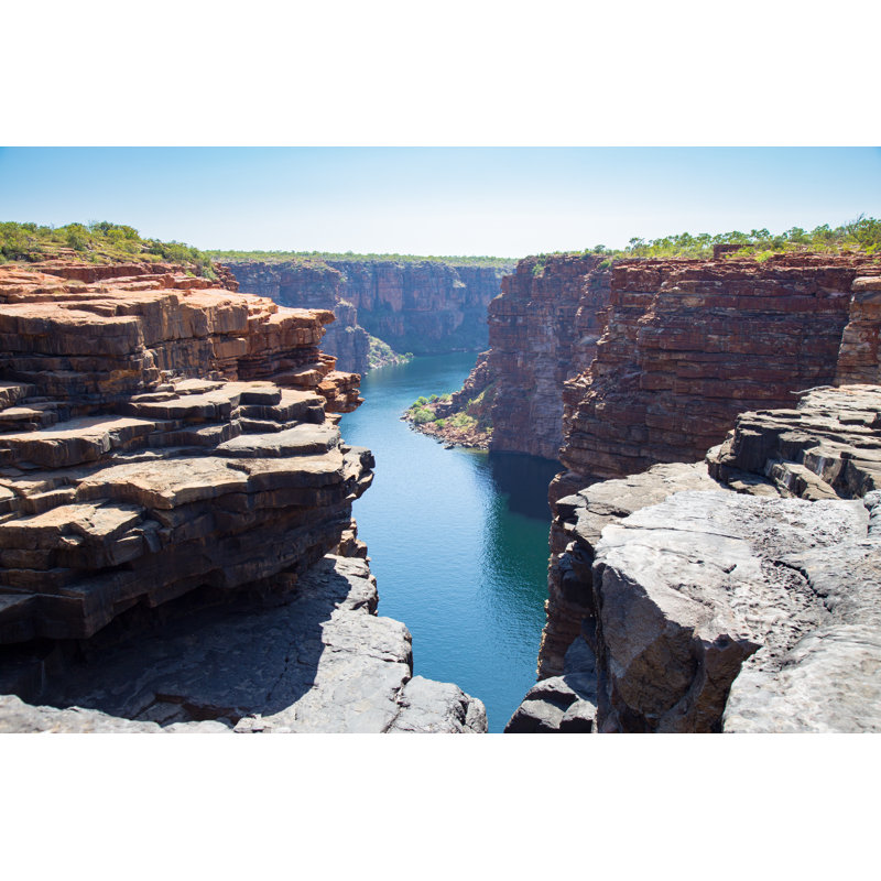 King George River Gorge, Kimberley, Australia - Wrapped Canvas Print, 30cm H x 46cm W x 3.8cm D