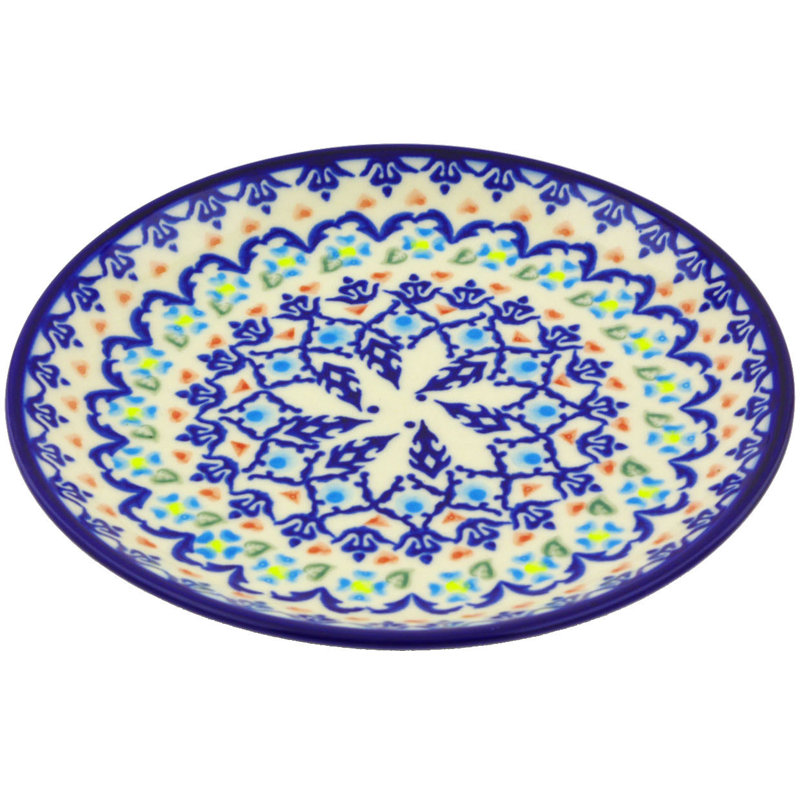Polish Pottery 7" Stoneware Plate