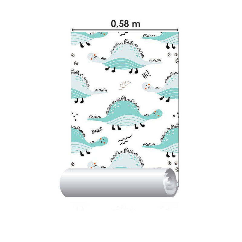 Little Dinosaurs Peel & Stick Wallpaper N014162