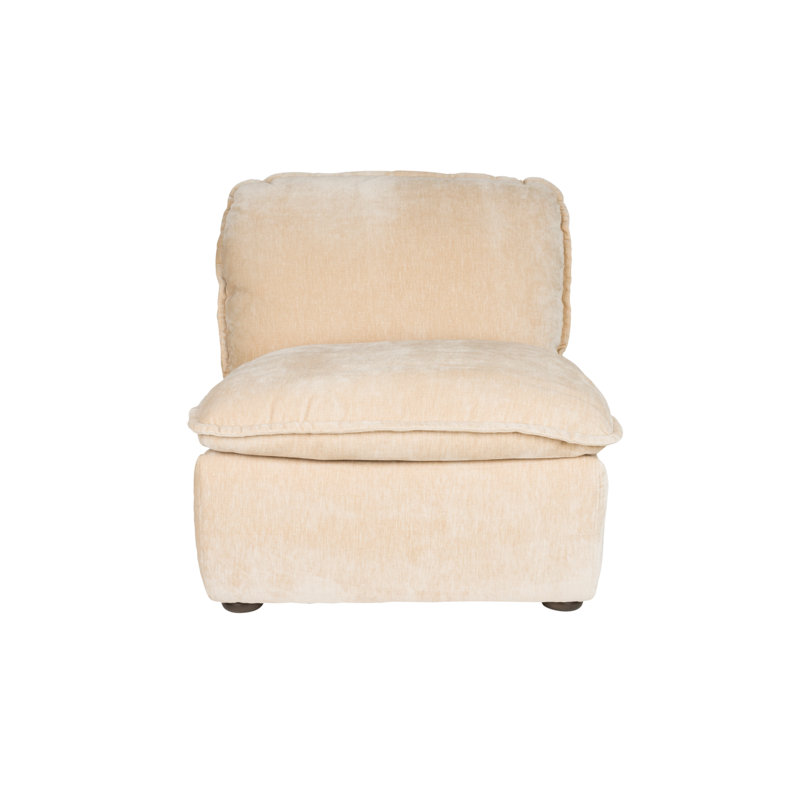 Méridienne d'appoint 32 po, Beige