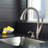 Berkley Pull Down Single Handle Kitchen Faucet with MagnaTite Docking Technology and Soap Dispenser