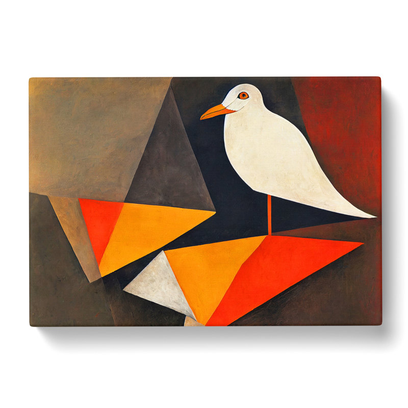 Seagull Abstract Vol.2 - Wrapped Canvas, 50cm H x 76cm W x 3cm D