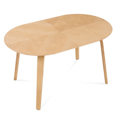 Birchstone Round Edge Oval Dining Table