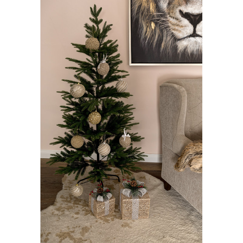 Artificial Fir Christmas Tree, 6.89ft H