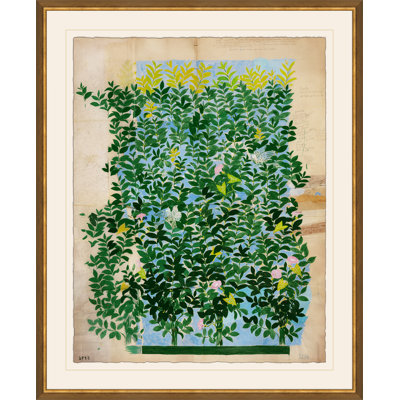 Feuilles vertes (Var. 1) par Paule Marrot
